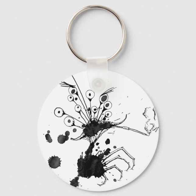 Porte-clés Fumer le crabe (Recto)