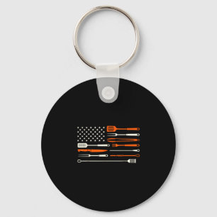 Porte-clés Fumeur de barbecue chef barbecue outils de grillad