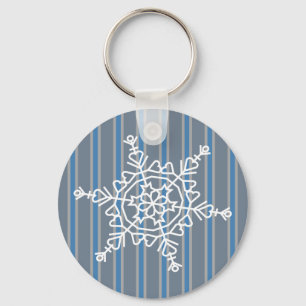 Porte-clés Fun and Fancy Snowflake
