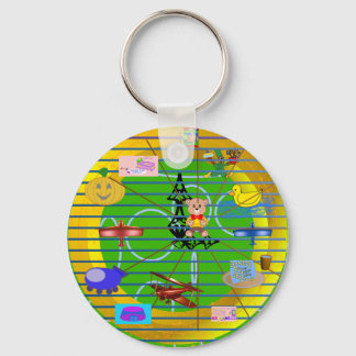 Porte-clés Fun Festival de Cartoon