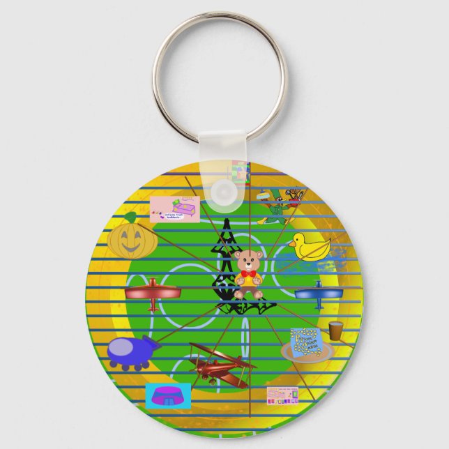 Porte-clés Fun Festival de Cartoon (Recto)