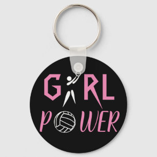 Porte-clés Fun Girl Power Netball