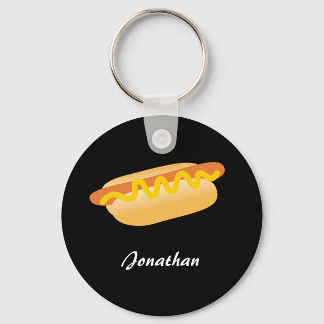 Porte-clés Fun Hotdog (Recto)