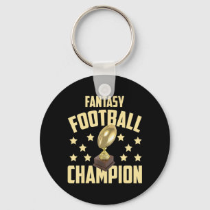 Porte-clés Fun Imaginaire Championne de football Brouillon