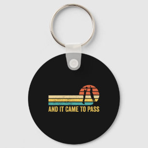 Porte-clés Fun Mormon Missionnaire LDS Basketball Et Il Est V