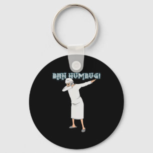Porte-clés Fun Noël Carol Dabbing Scrooge Nightgown Bah