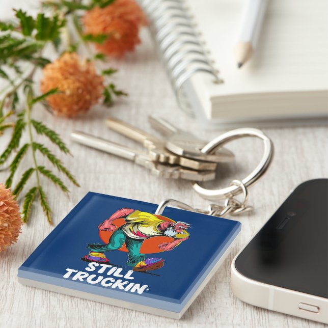Porte-clés Fun Still Truckin' (Devant Droit)