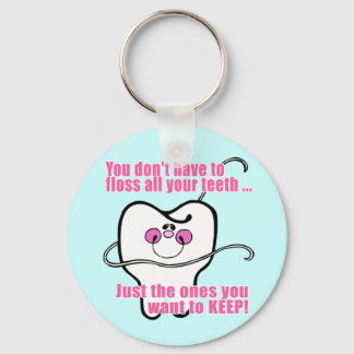 Porte-clés Funky Dental Hygienist