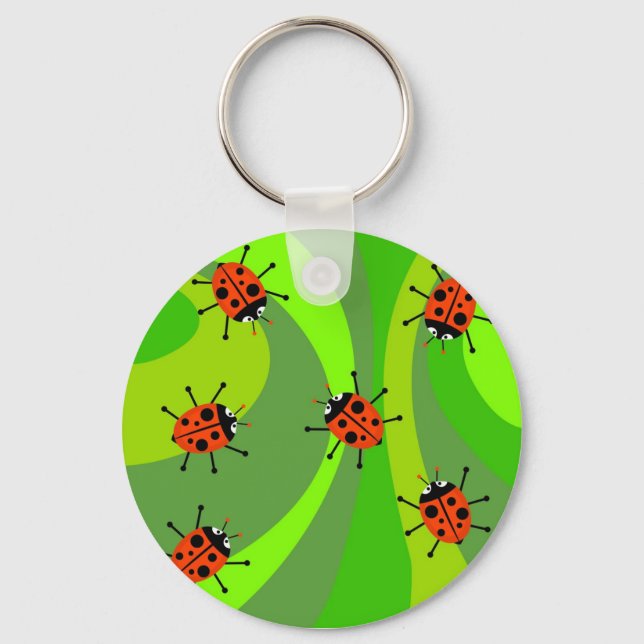 Porte-clés Funky Ladybugs (Recto)