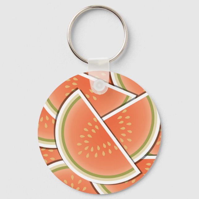 Porte-clés Funky melon (Recto)