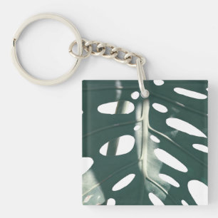 Porte-clés Funky Pale Green Plante de fromage suisse