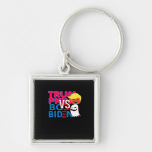 Porte-clés Funky Trumpkin Vs Boo Biden Classe Design Hallowee