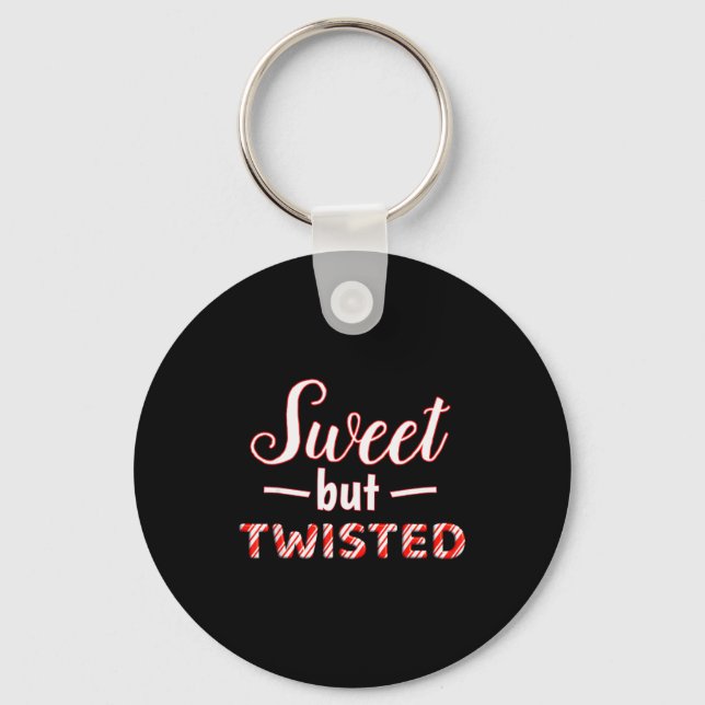 Porte-clés Funny And Cute Sweet But Twisted  (Recto)