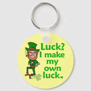 Porte-clés Funny Angry Lucky Irish Leprechaun