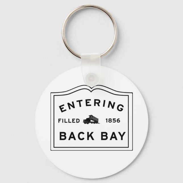 Porte-clés Funny Back Bay Rempli (Recto)