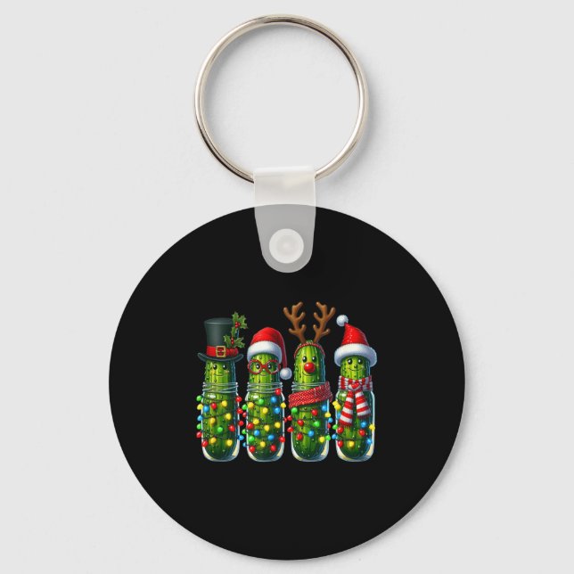 Porte-clés Funny Christmas Ckles Holiday Lights  (Recto)