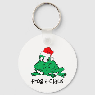 Porte-clés Funny Christmas frog
