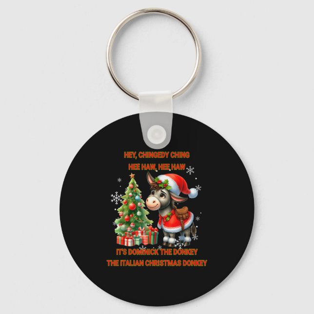 Porte-clés Funny Christmas Italian Christmas Dominick The  (Recto)