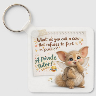 Porte-clés Funny Cow Dad Joke