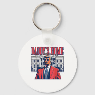 Porte-clés Funny Daddys Accueil Trump Pink 2024 Reprendre l'A