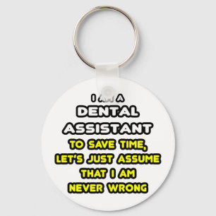 Porte-clés Funny Dental Assistant T-Shirts