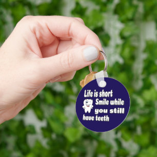 Porte-clés Funny Dental Quote