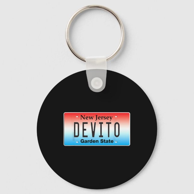 Porte-clés Funny Devito New Jersey Italian American Nj Cutlet (Recto)