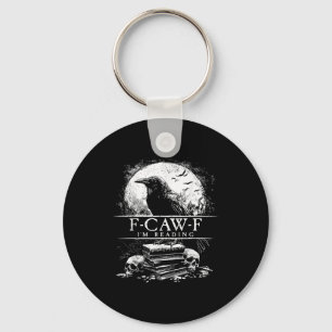 Porte-clés Funny F-caw-f livres Skulls gothique