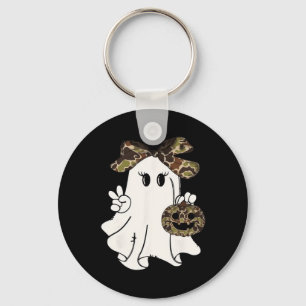 Porte-clés Funny Halloween Camouflage Camo Ghost Hello Huntin