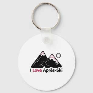 Porte-clés Funny I Love Apres Ski Shirt - Great Snow Lovers G