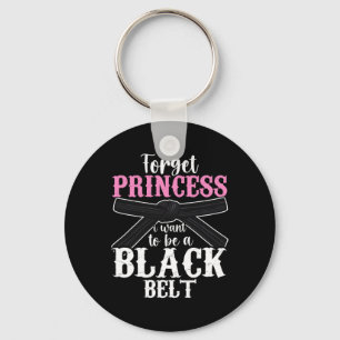 Porte-clés Funny Karate Design Pour Femmes Filles Ceinture No