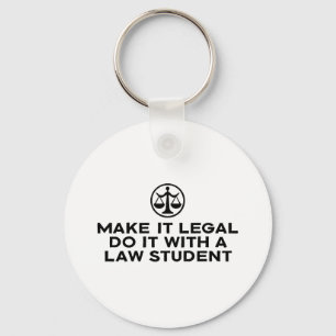 Porte-clés Funny Law Student