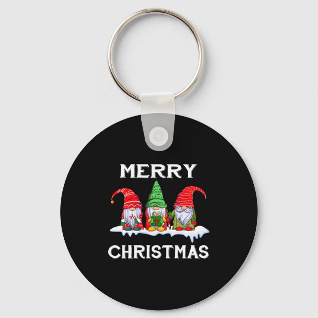 Porte-clés Funny Merry Christmas Family Matching Xmas New Yea (Recto)