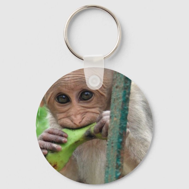 Porte-clés Funny Monkey Porte - clé photo (Recto)