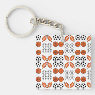 Porte-clés Funny Motif de balle