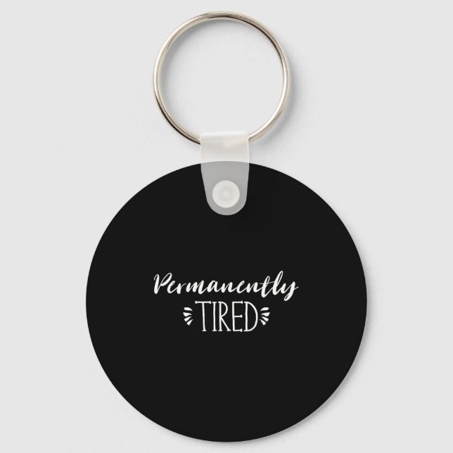 Porte-clés Funny New Mother And Father Gift, Permanently Tire (Recto)