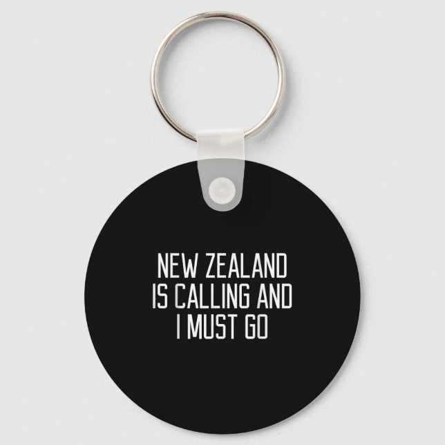 Porte-clés Funny New Zealand Quote  (Recto)