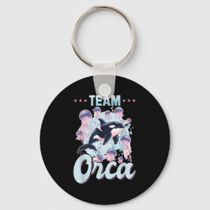 Porte-clés Funny Orca Animal Team Orca