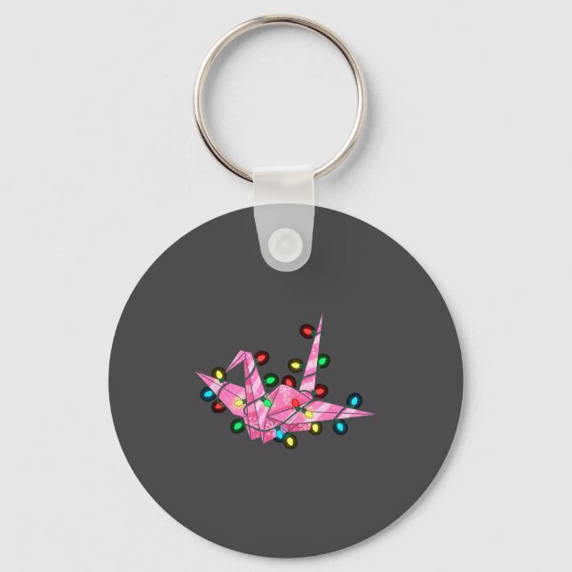 Porte-clés Funny Origami Christmas Graphics Lights Lover  (Recto)