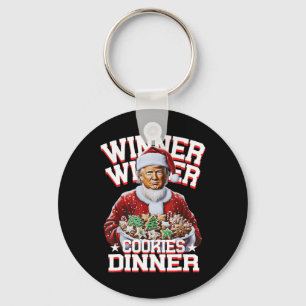 Porte-clés Funny Père Noël Trump Gagnante de Noël Cookies
