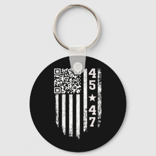 Porte-clés Funny Qr President Trump 4547 Trump Dancing Code