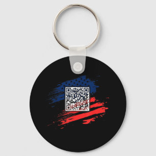 Porte-clés Funny Qr President Trump Dance Code