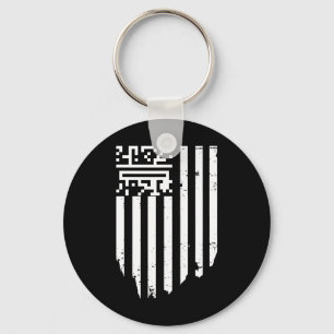 Porte-clés Funny Qr President Trump Dance Code