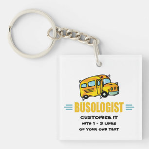 Porte-clés Funny School Bus