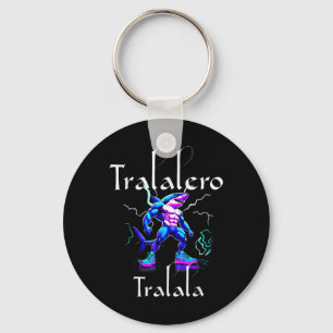 Porte-clés Funny Shark Meme - Tralalero Tralala Brainrot Vibe