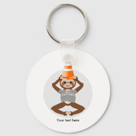 Porte-clés Funny Sloth Be A Unicorn