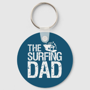 Porte-clés Funny Surfing Papa Surfer Fête des pères