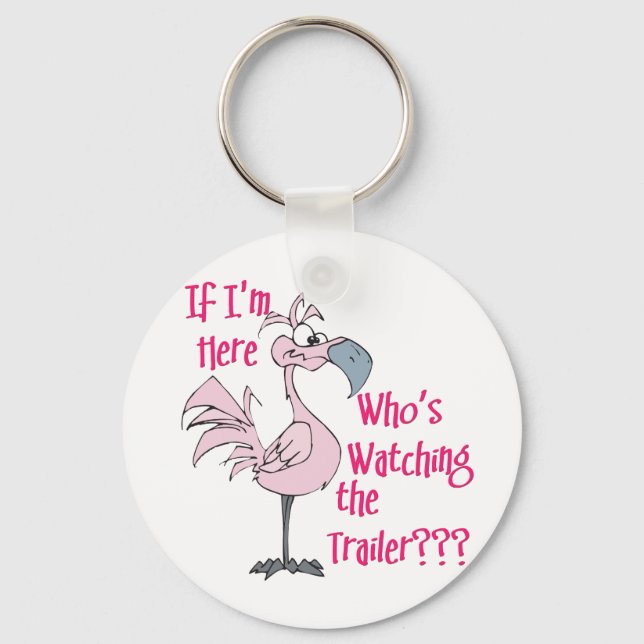 Porte-clés Funny Trailer Park (Recto)