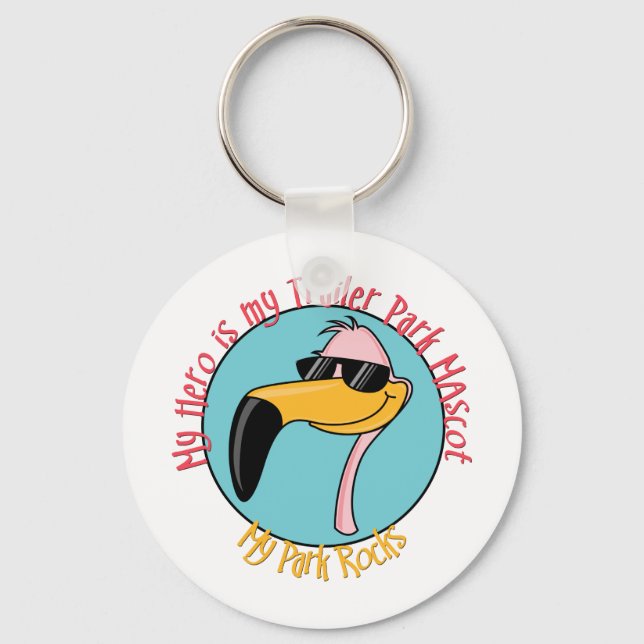 Porte-clés Funny Trailer Park Shirts et cadeaux (Recto)