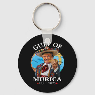 Porte-clés Funny Trump Chemise Golfe De Murica Est 2025 Trump